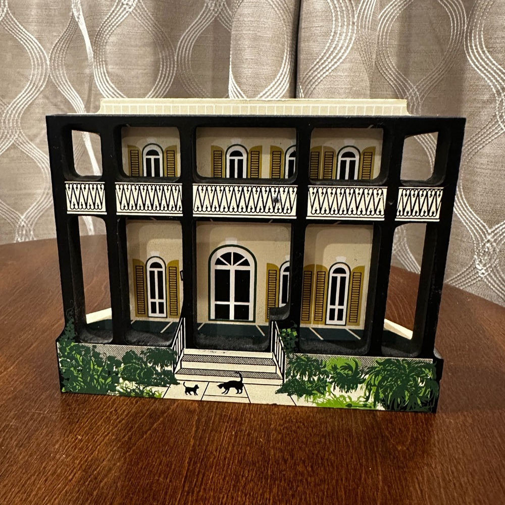A replica of Ernest Hemingway House in Key West, Florida Made by Shelia